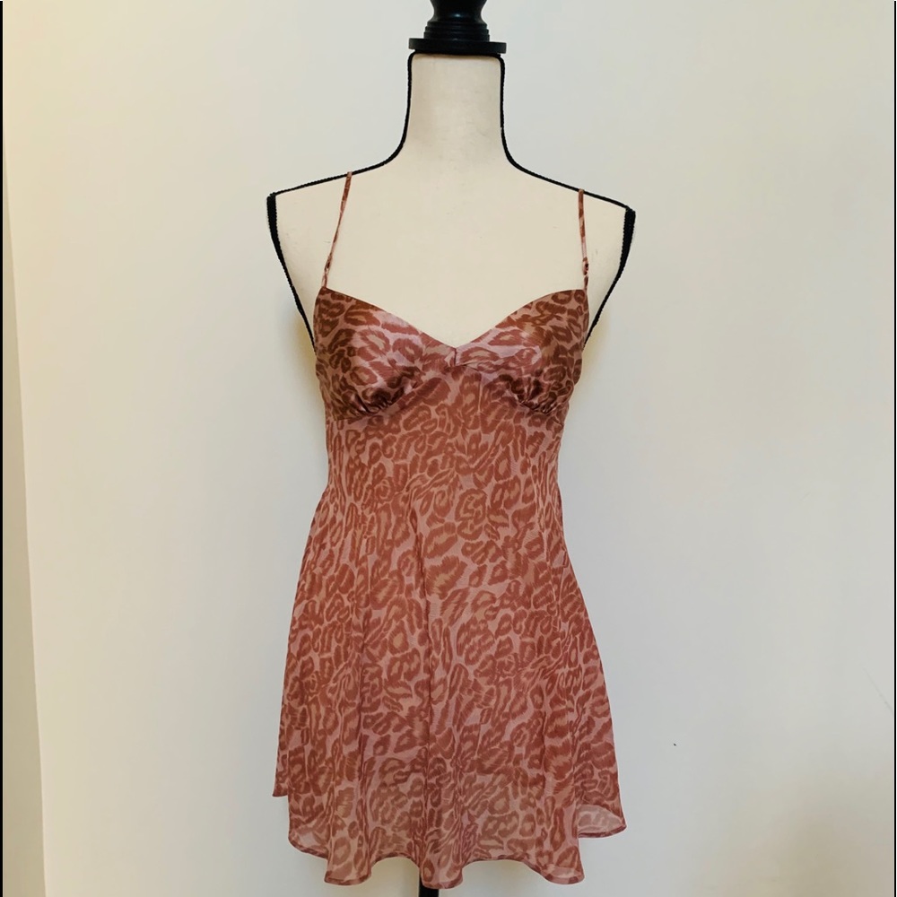 Victoria’s Secret |xs| Dusty Pink Cheetah Lingerie